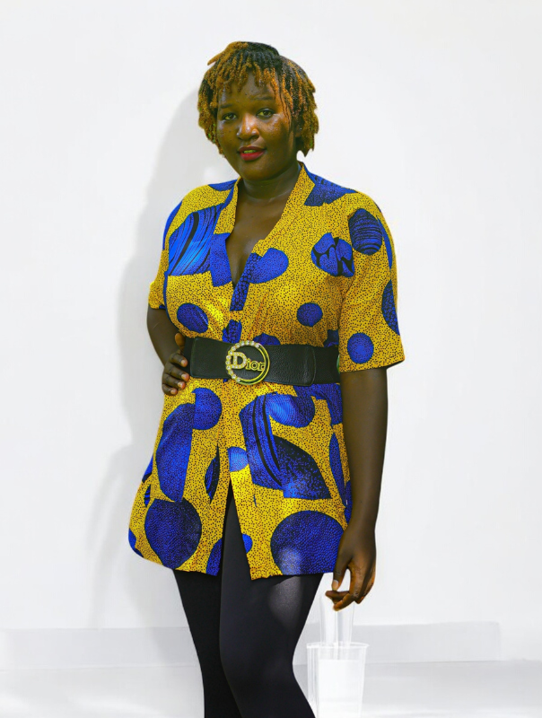 Rounded Short Kimono