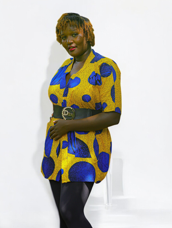 Rounded Short Kimono