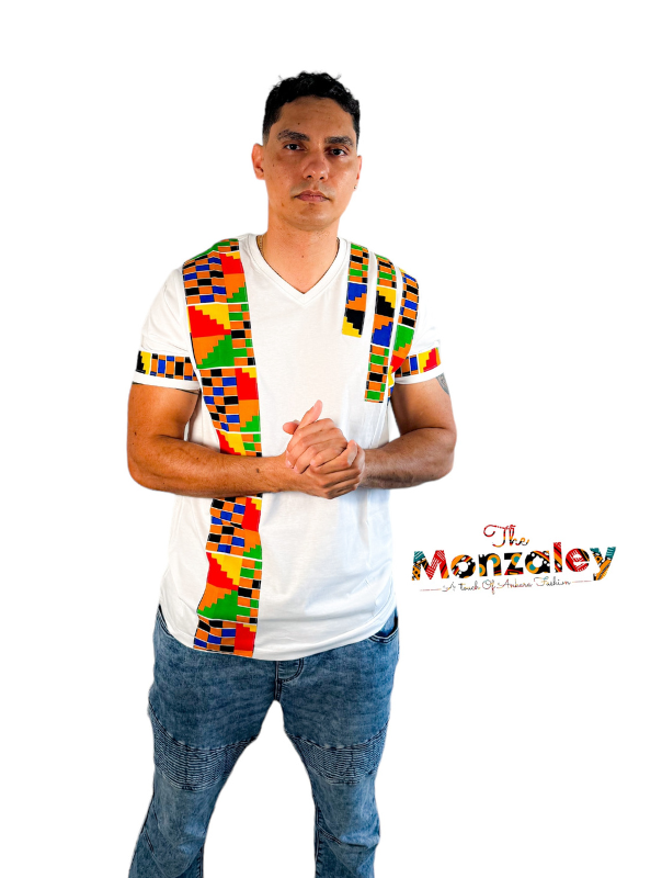 Print On the Side Custom Shirt in Abstract