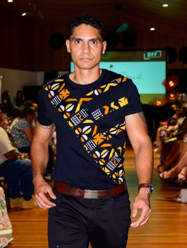 Diagonal Black Custom Shirt