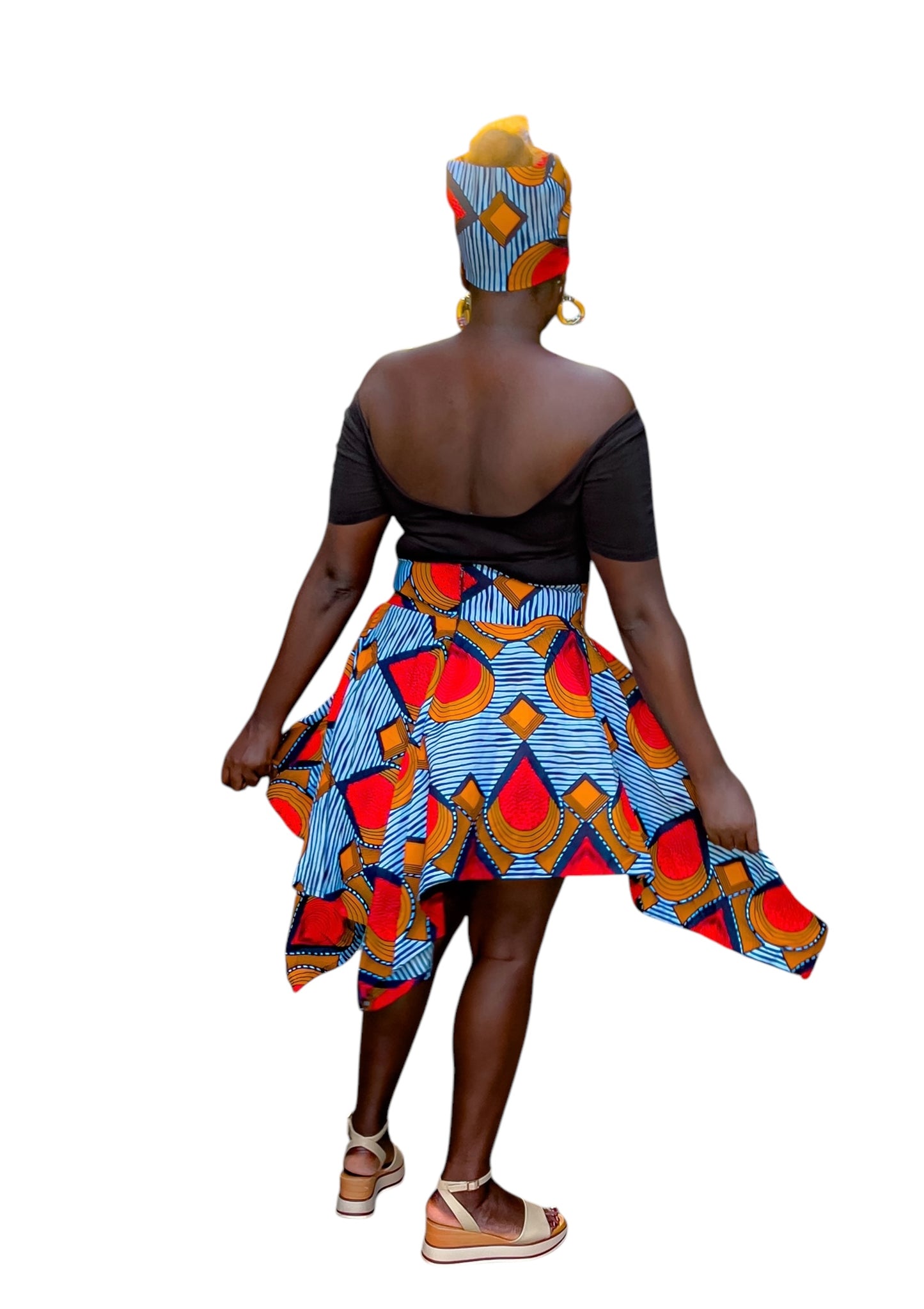 Ankara Short Skirt