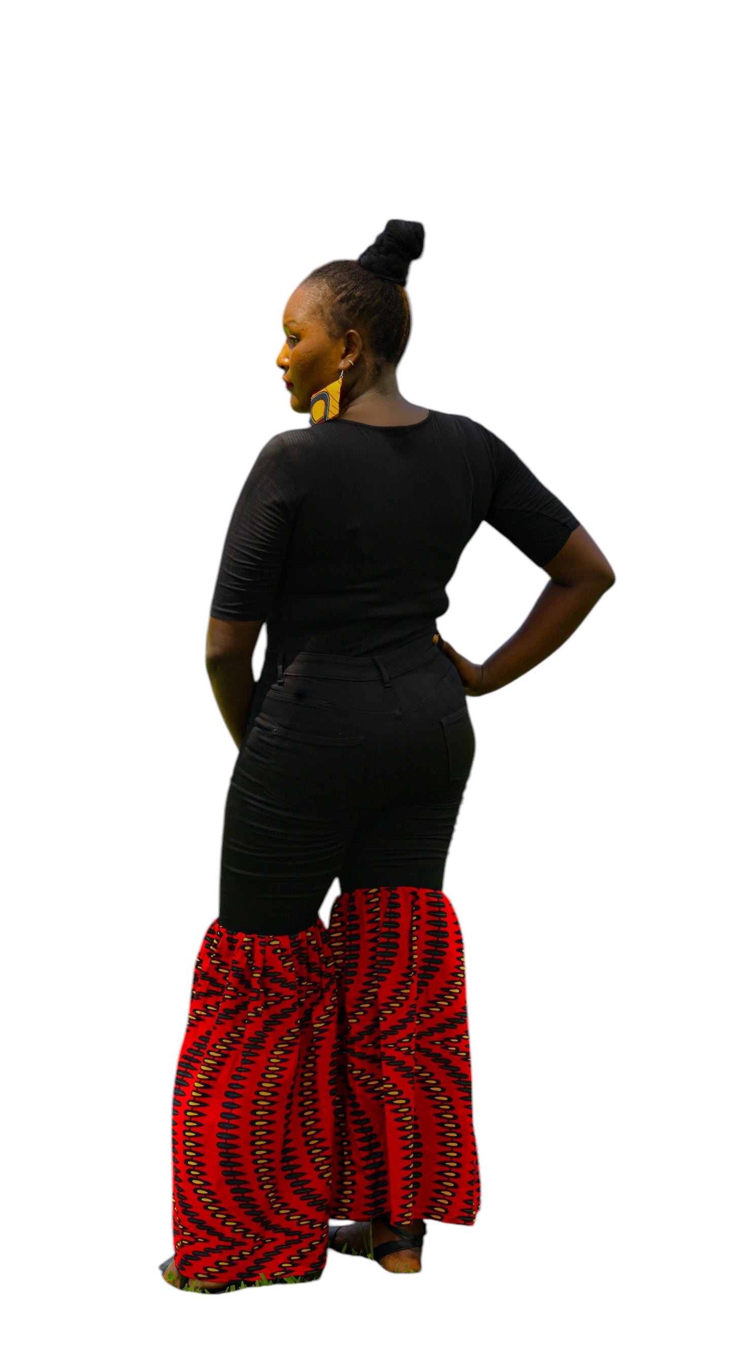 Ankara Jeggings Spiral Velvet