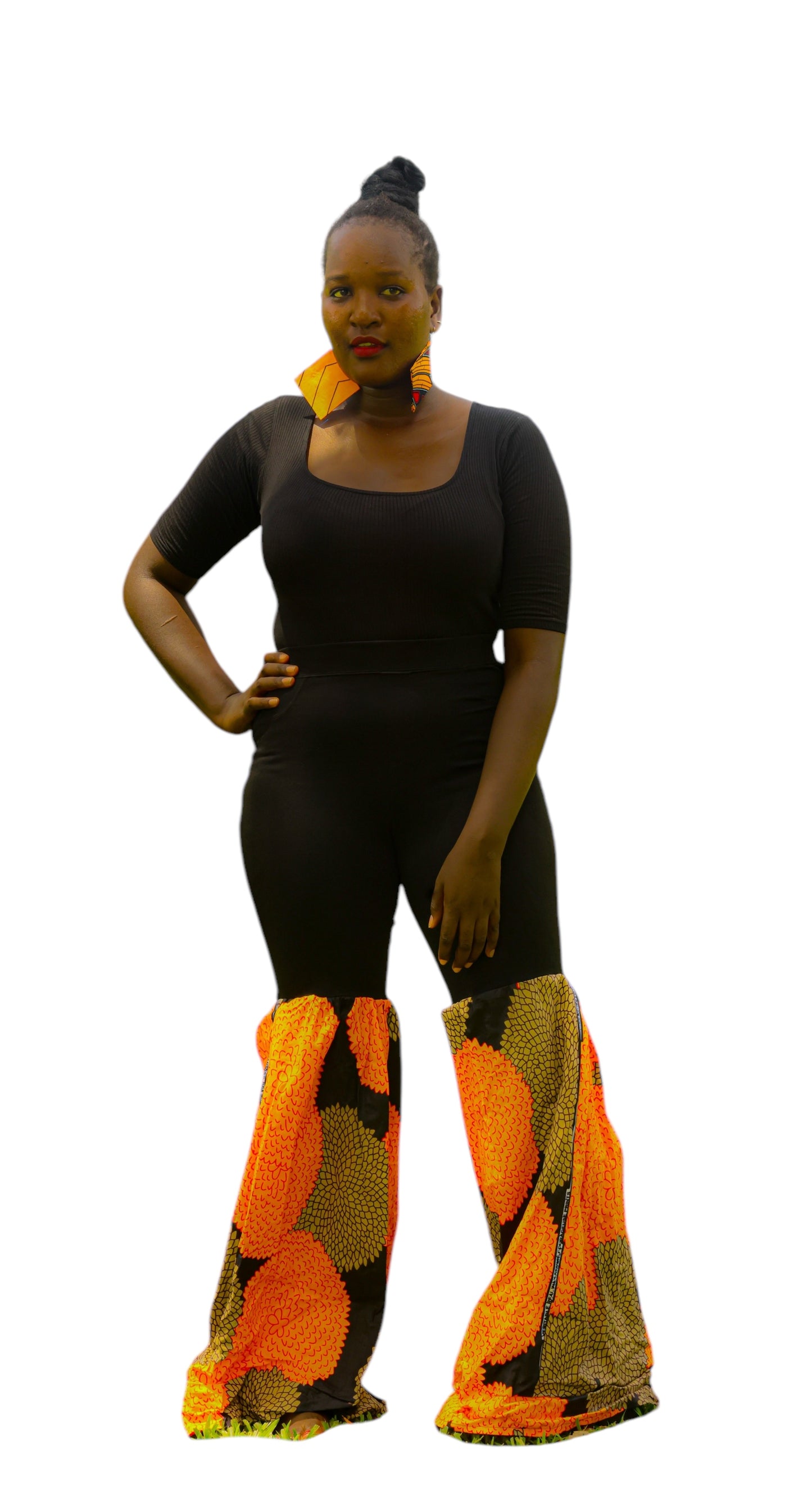 Ankara Jeggings in Teadrop Vine