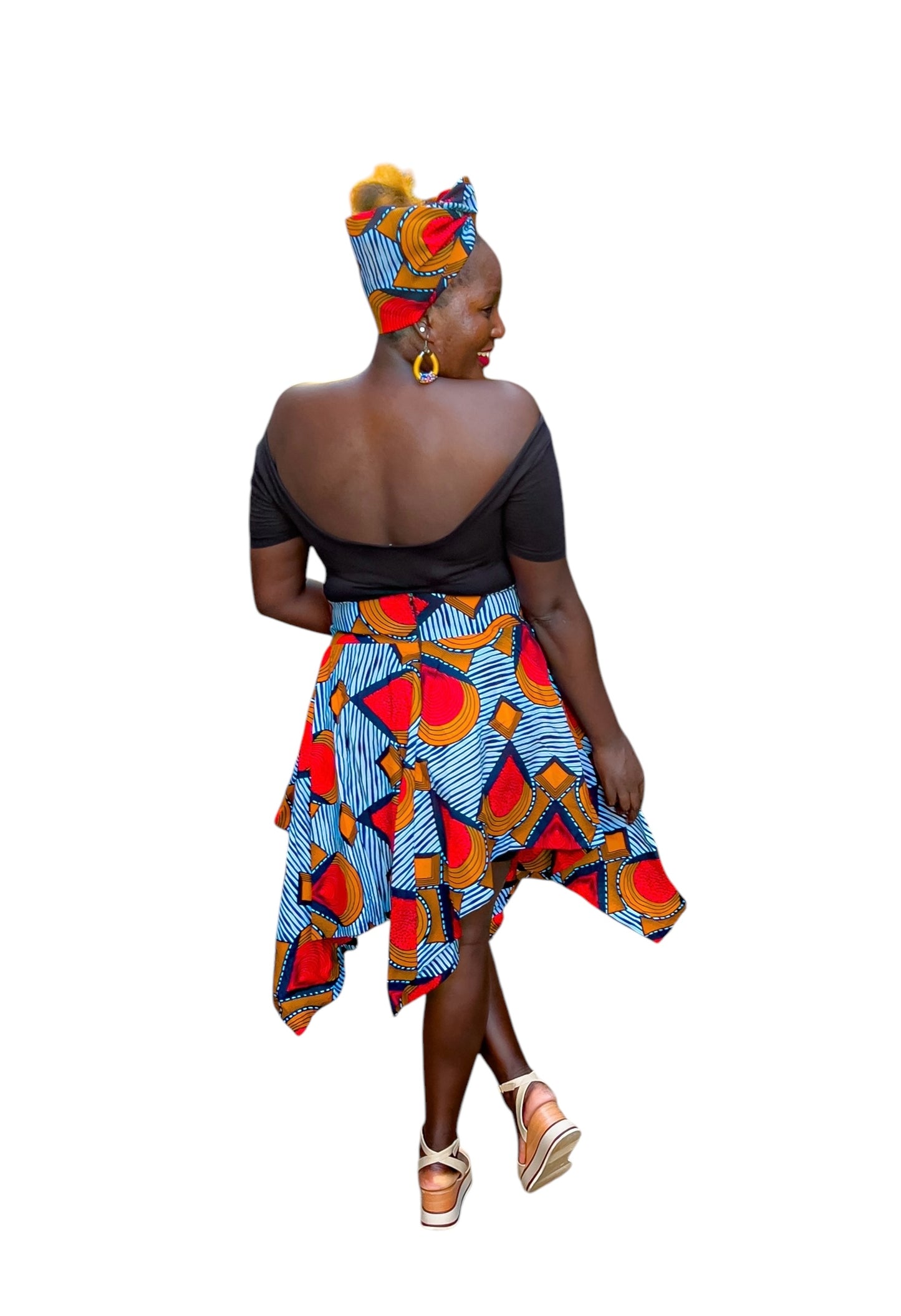 Ankara Short Skirt