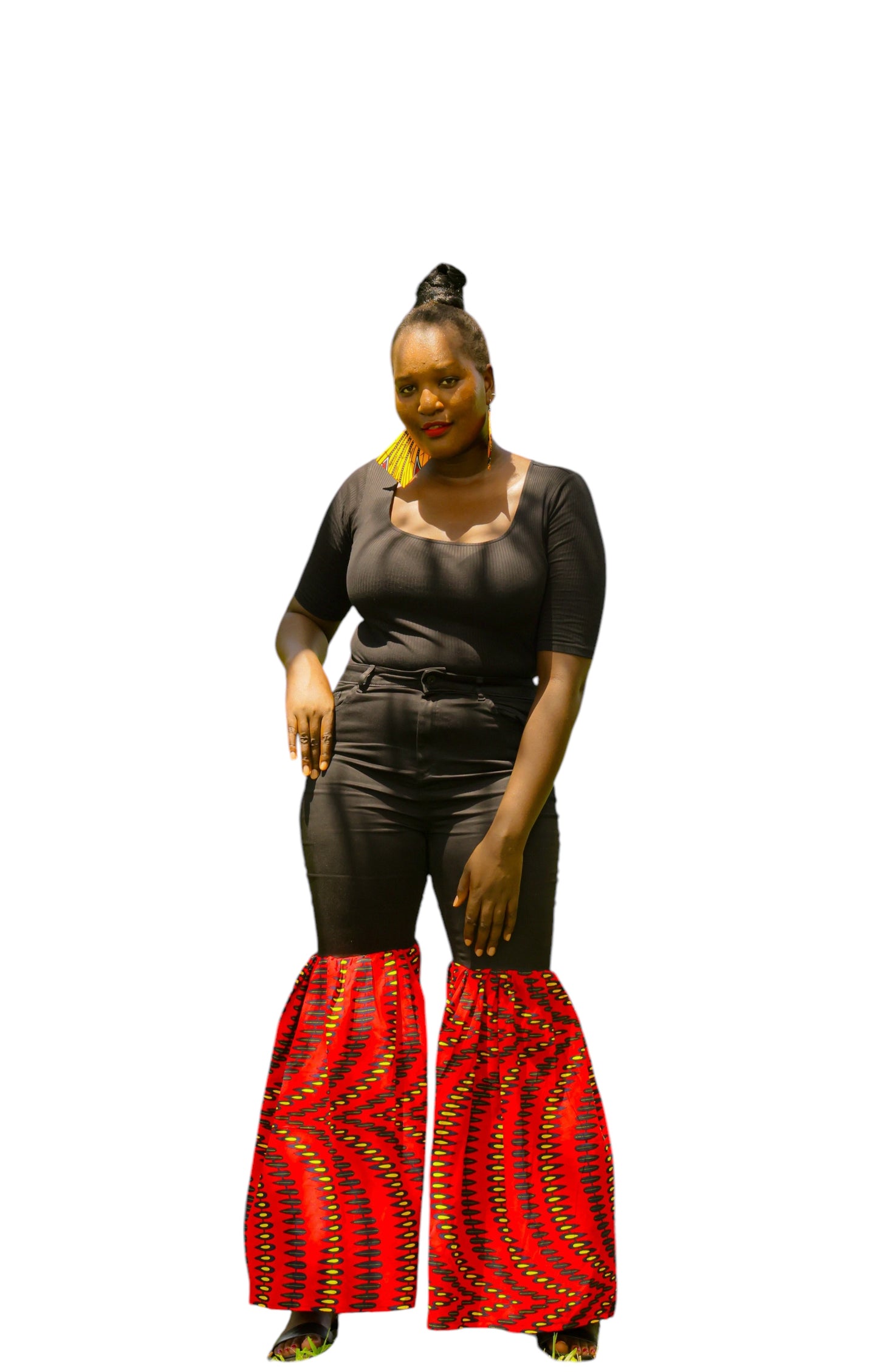 Ankara Jeggings Spiral Velvet