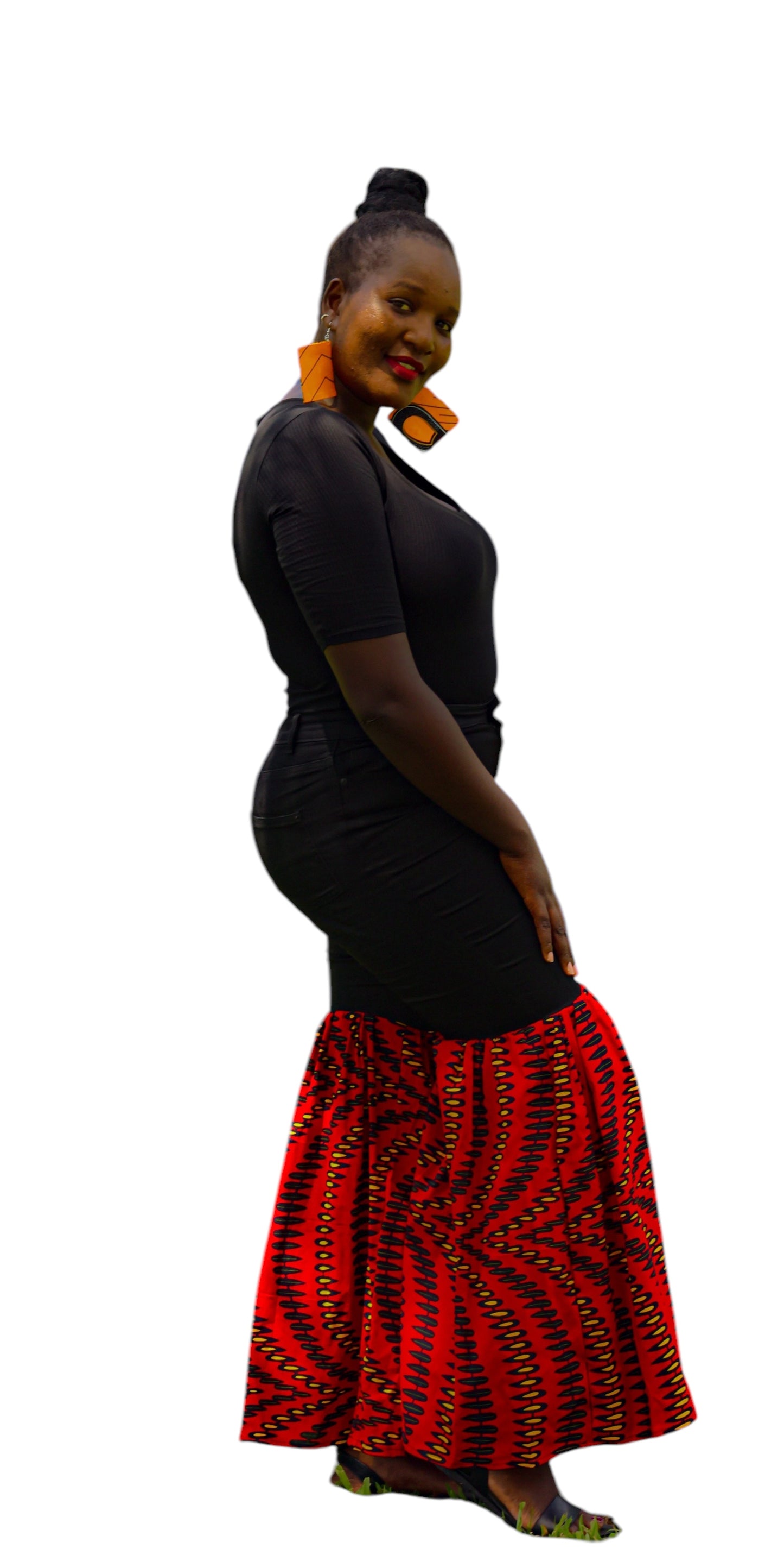 Ankara Jeggings Spiral Velvet