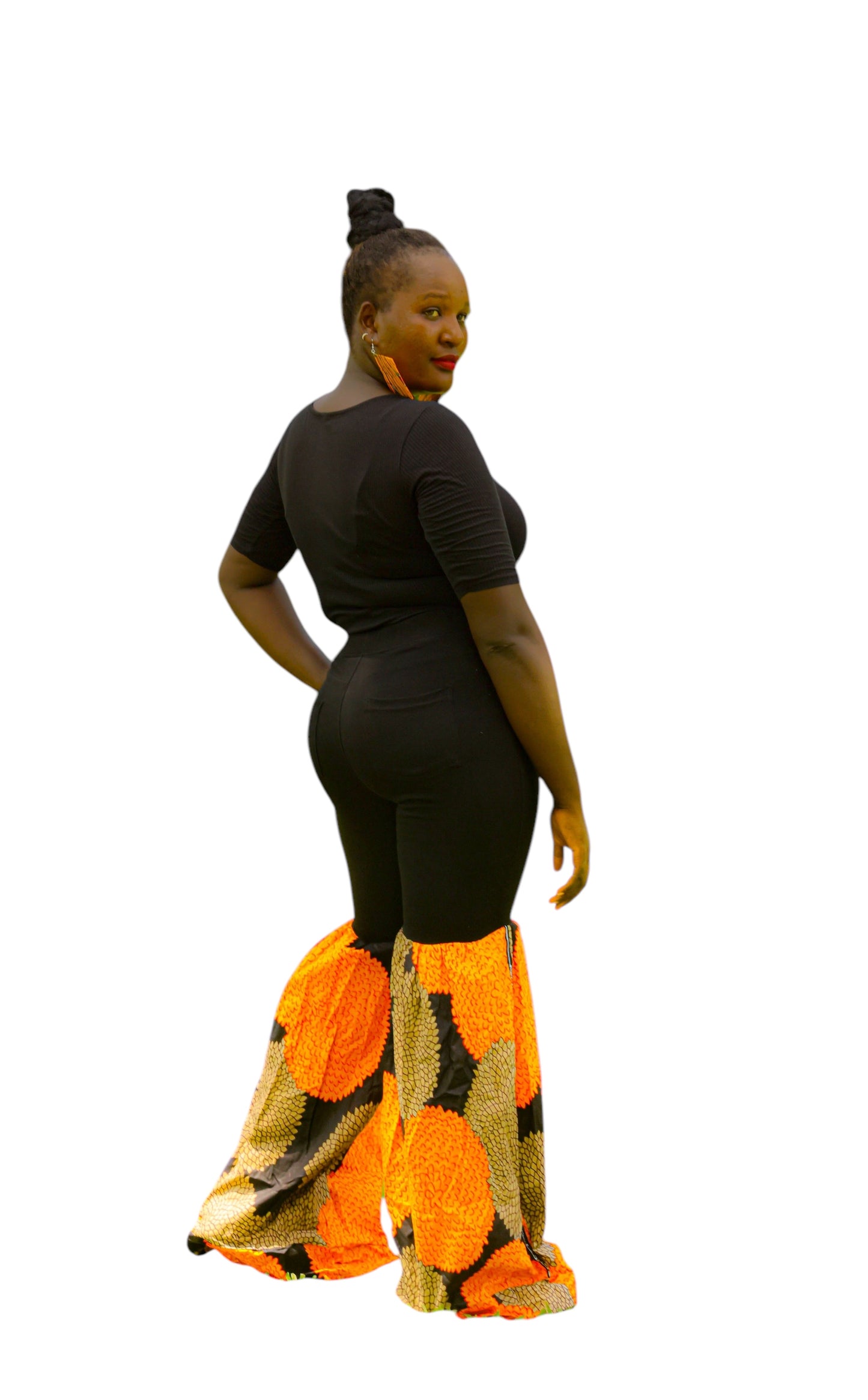 Ankara Jeggings in Teadrop Vine