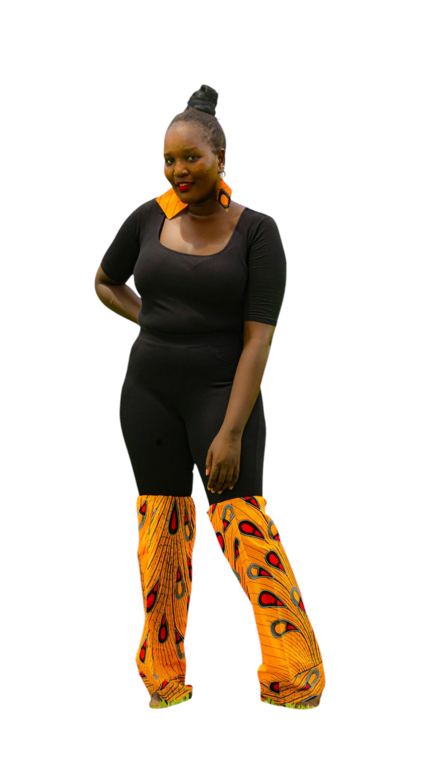 Ankara Jeggings in Teadrop Vine