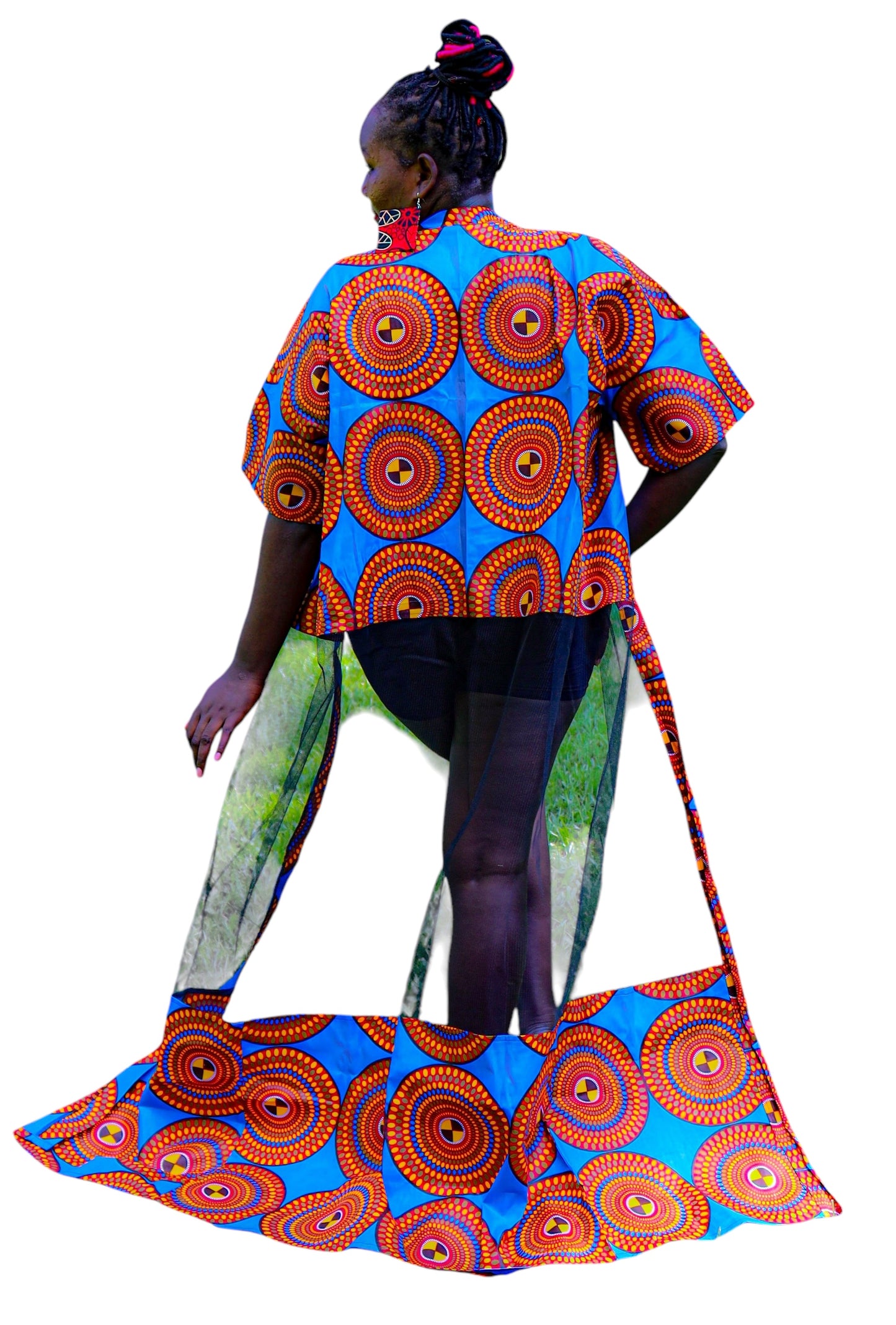 Mesh Kimono Regala