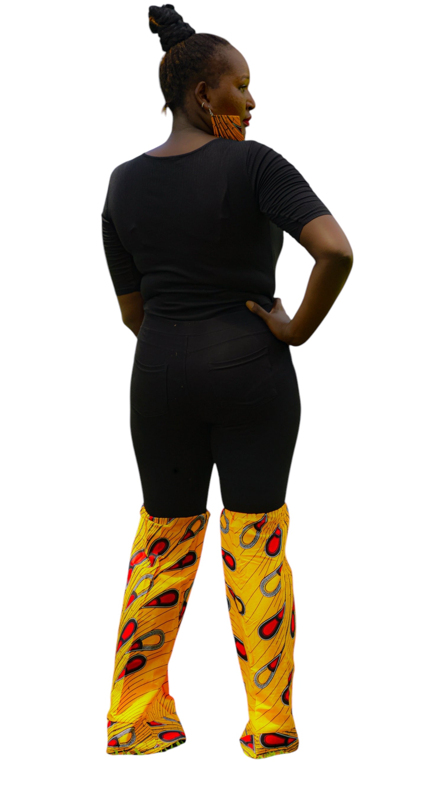 Ankara Jeggings in Teadrop Vine