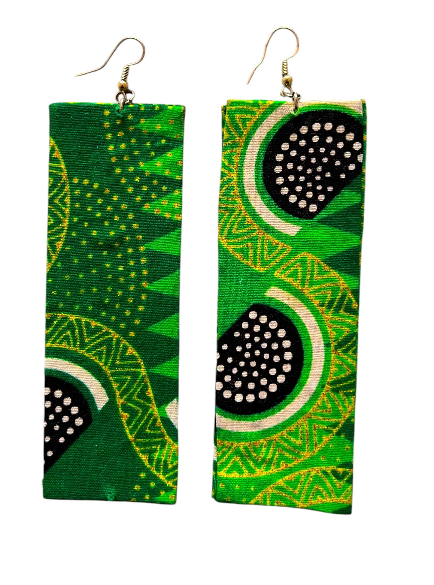 Drop Earrings in Mint
