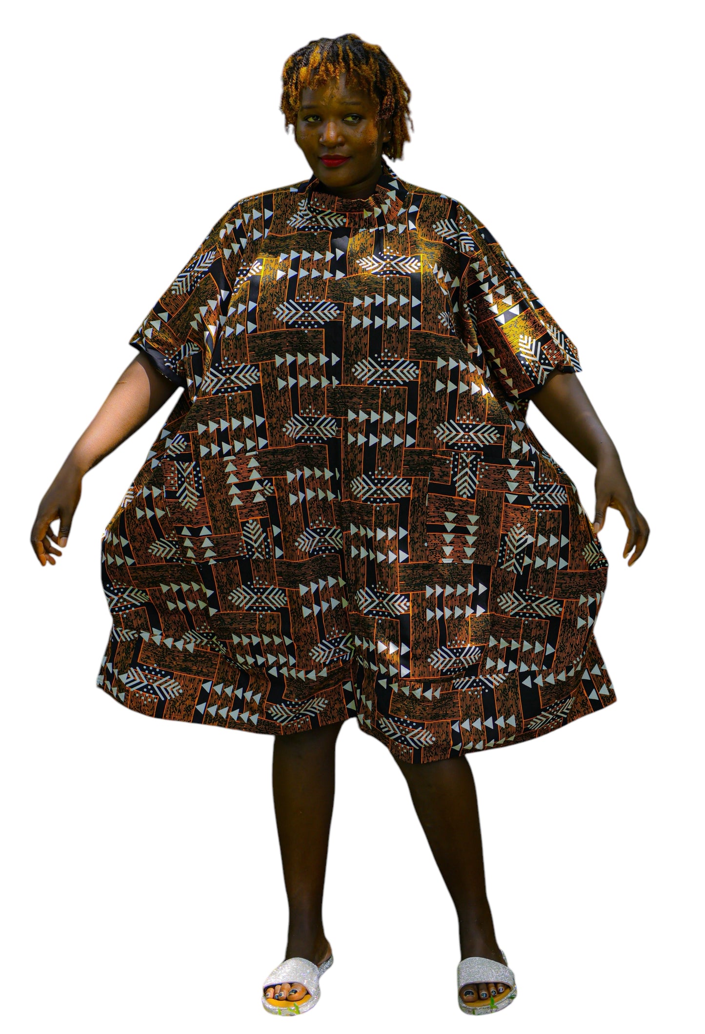 Allover Oversized Casual Dress