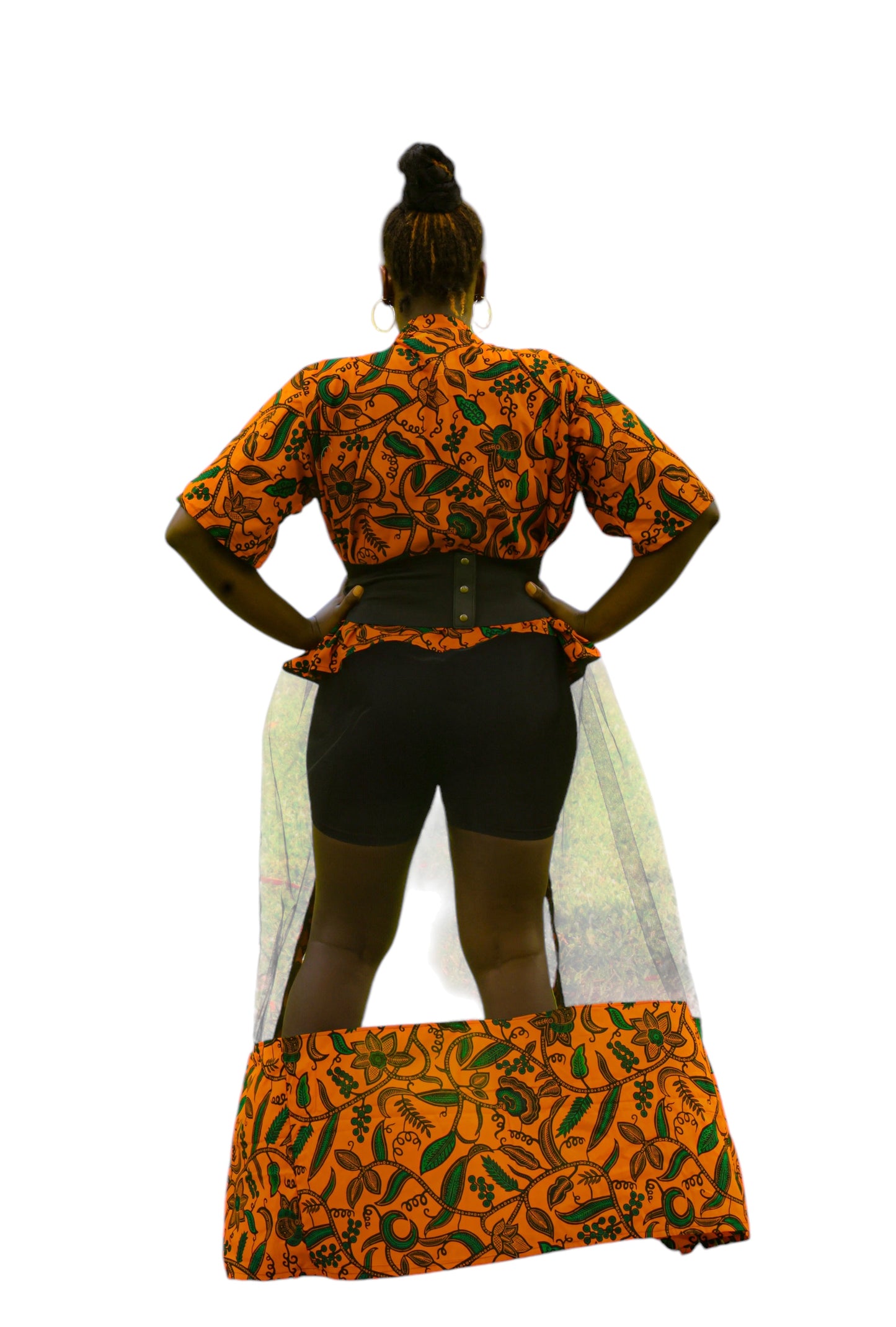 Mesh Kimono Vine