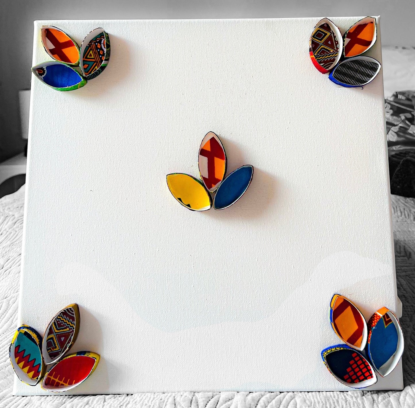 Small Fabric Art 3 – Handmade Sustainable Wall Decor