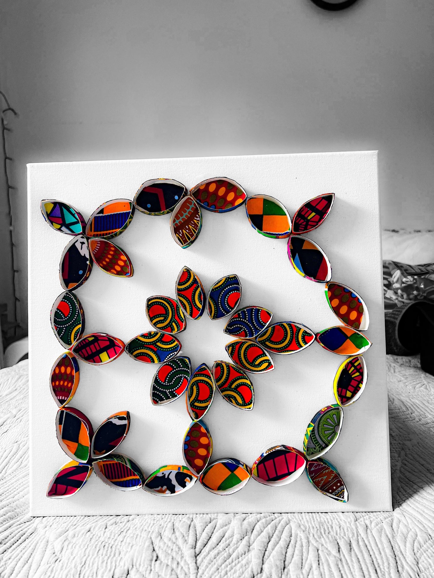 Small Fabric Art 4 – Handmade Sustainable Wall Decor