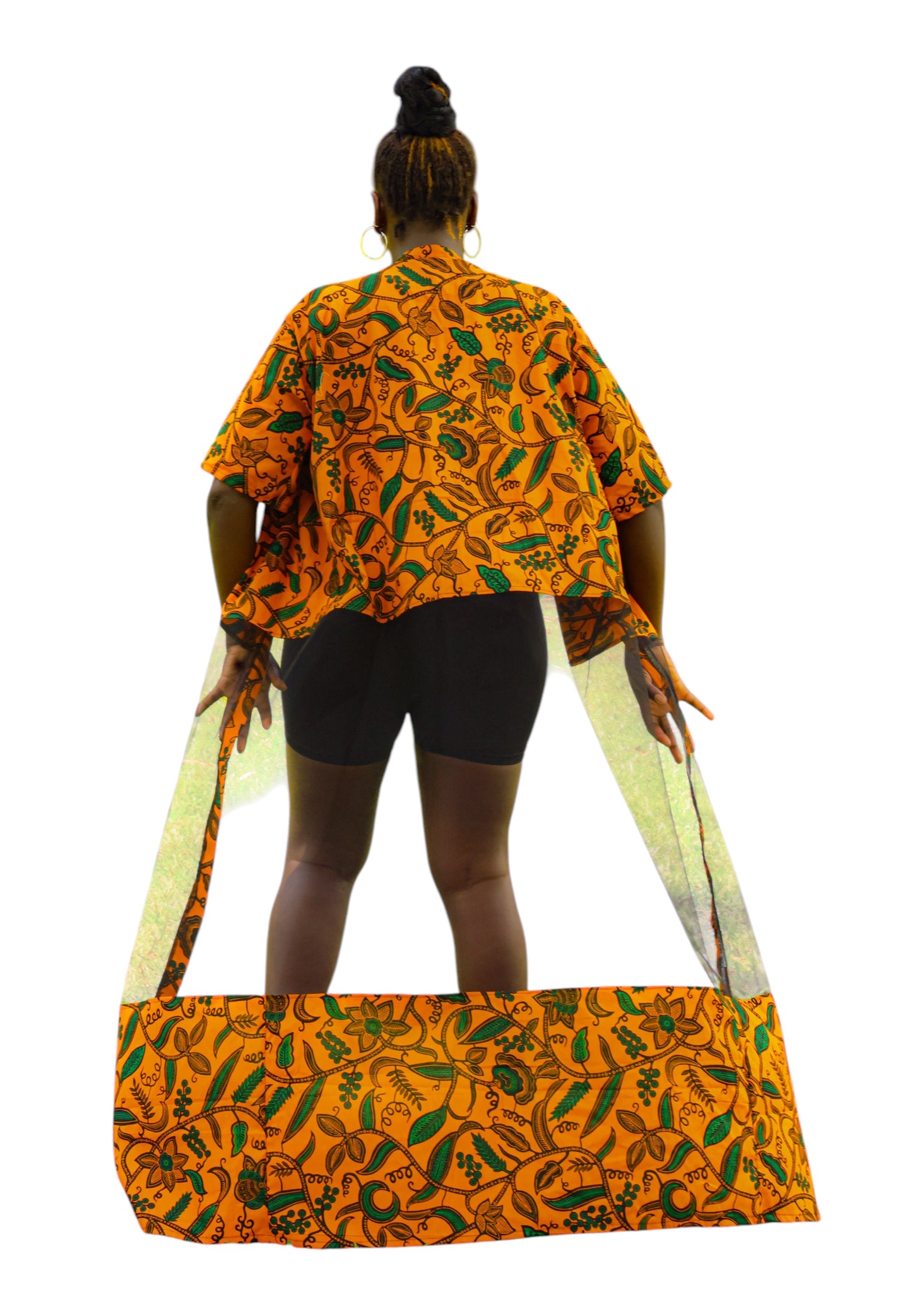 Mesh Kimono Vine