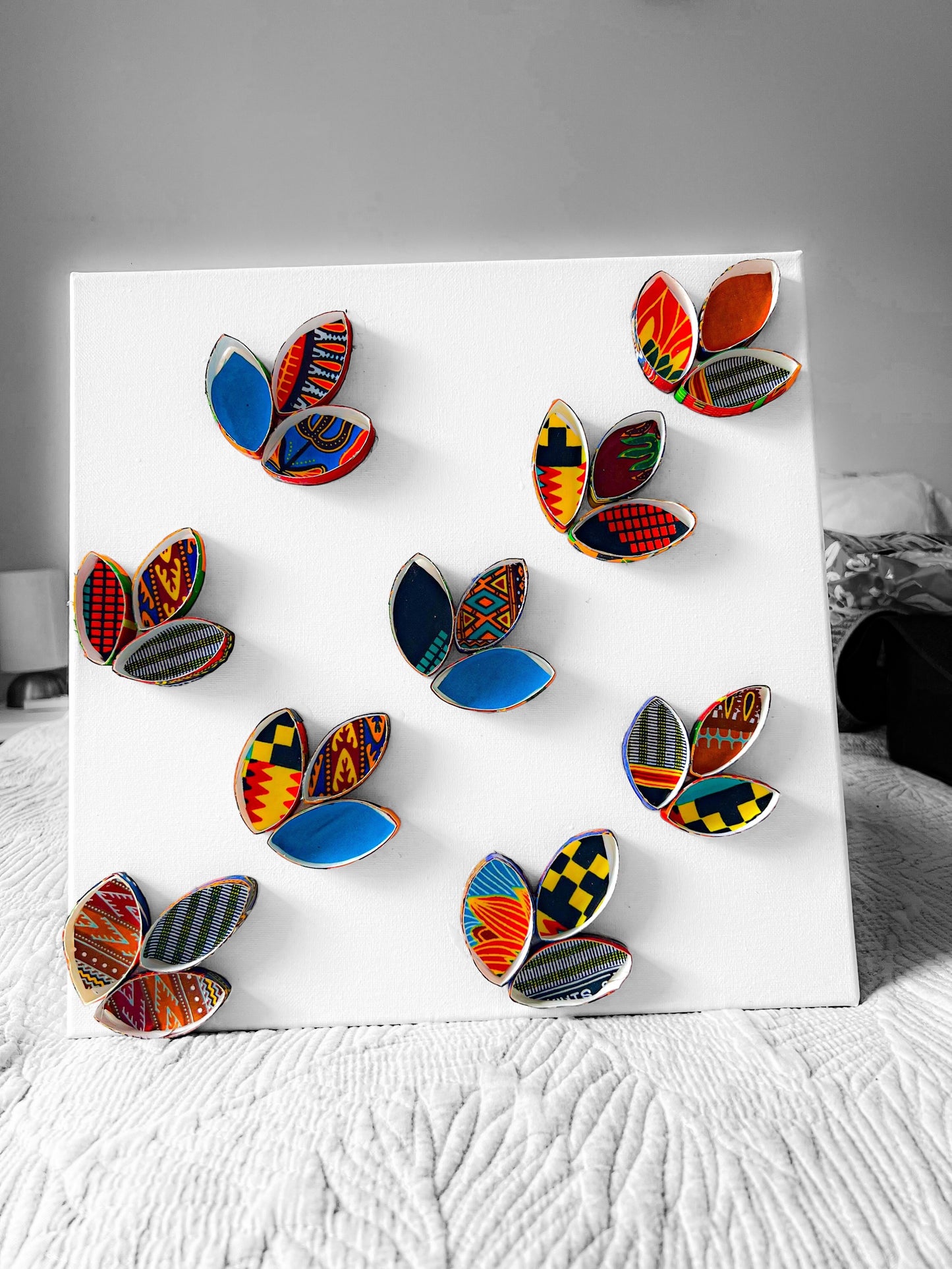 Small Fabric Art 2 – Handmade Sustainable Wall Decor