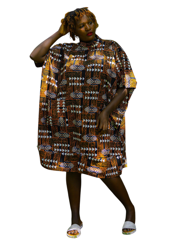 Allover Oversized Casual Dress