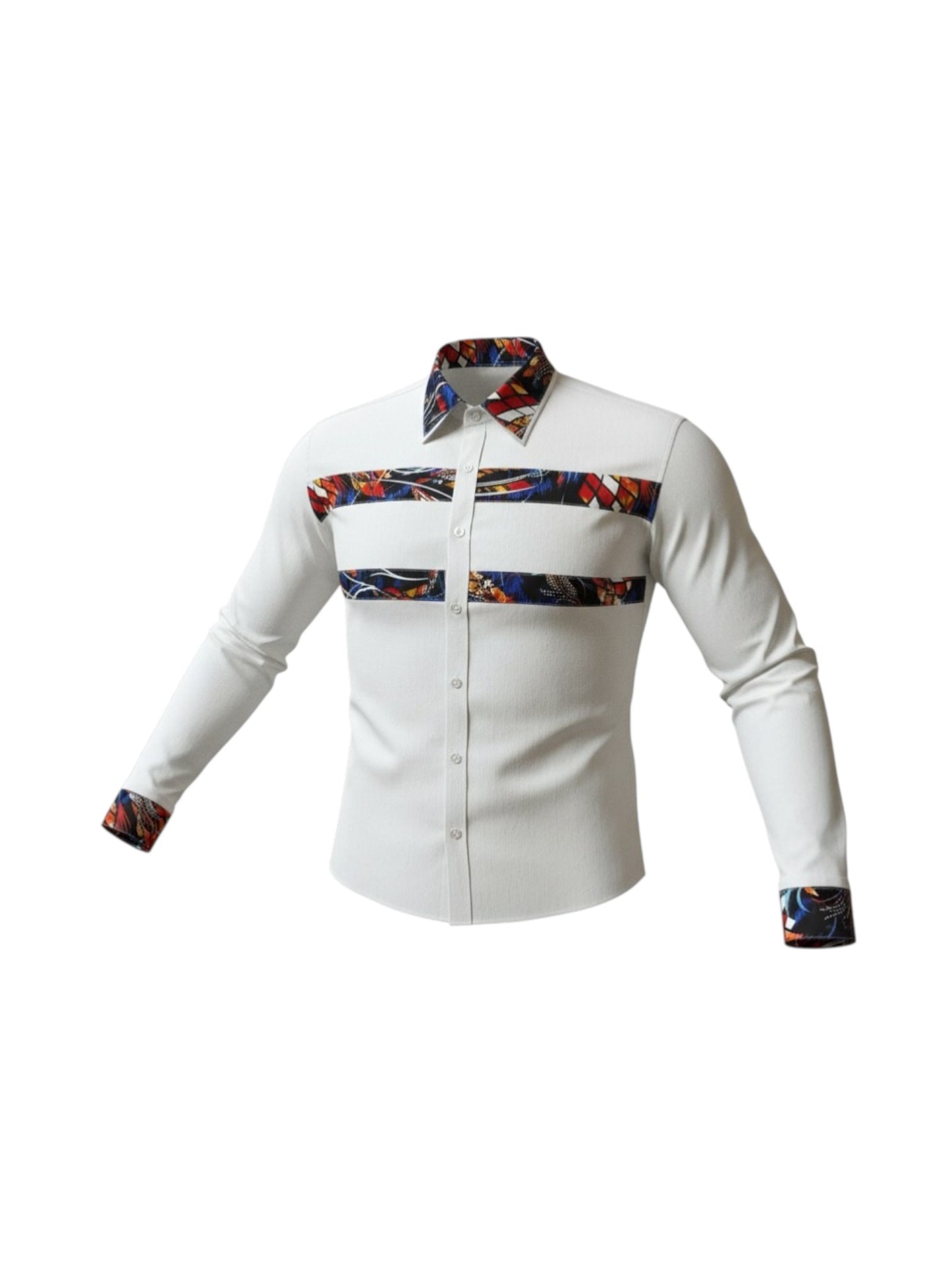 Men’s Custom Ankara Shirt