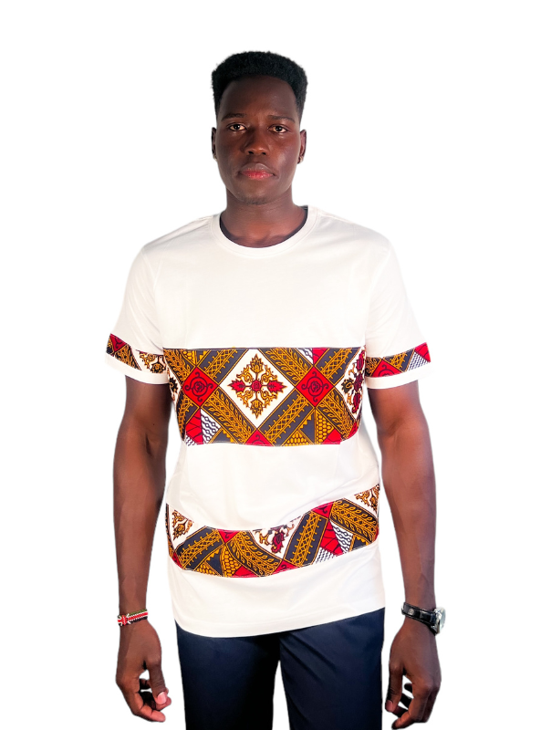 Tribal Custom TShirt In Double Strip