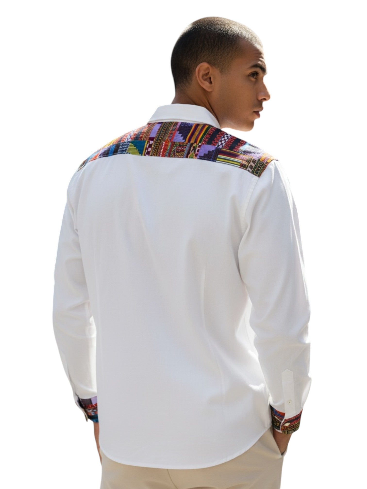 Men’s Custom Ankara Shirt