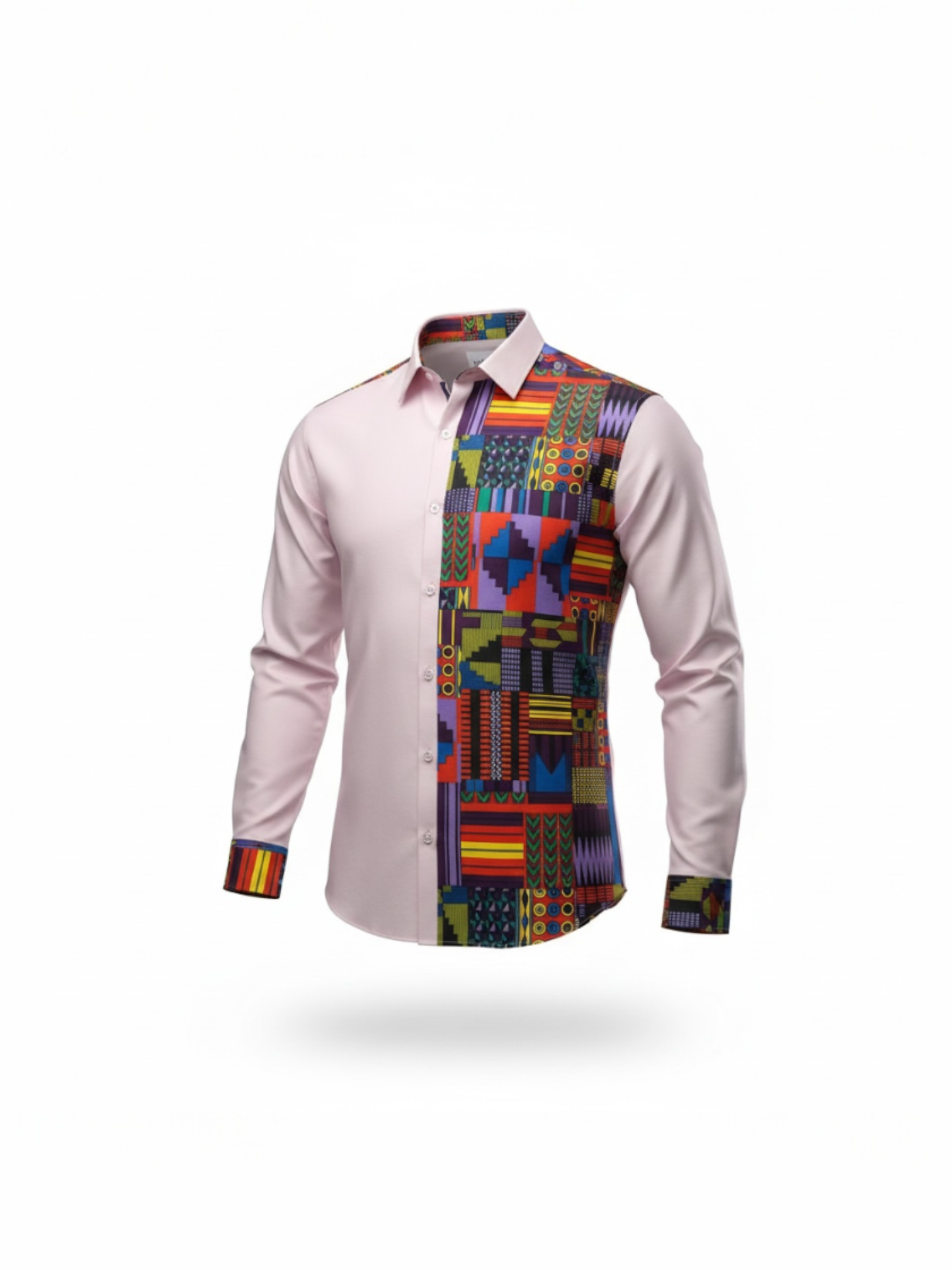 Men’s Custom Ankara Shirt