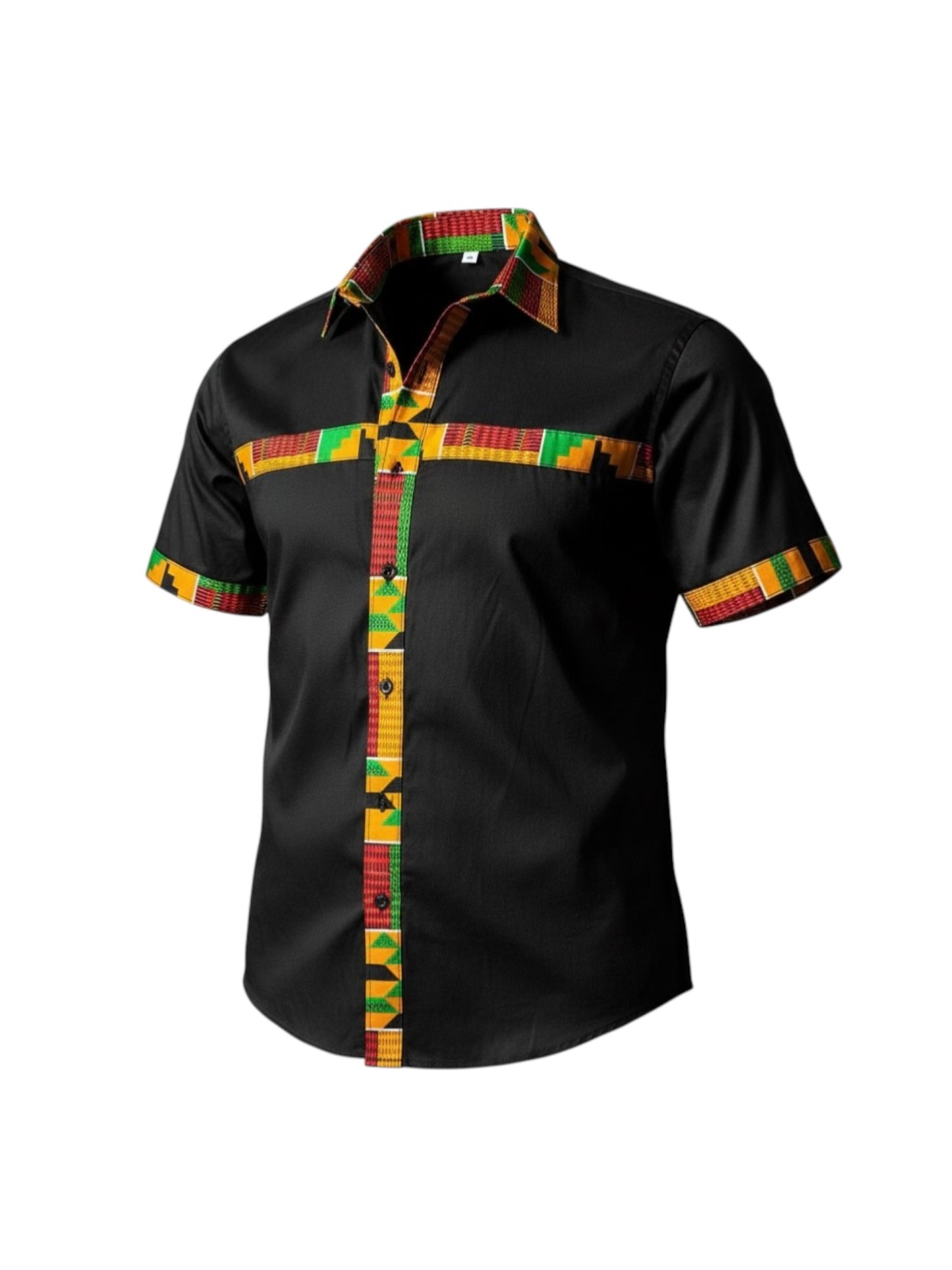 Men’s Custom Ankara Shirt