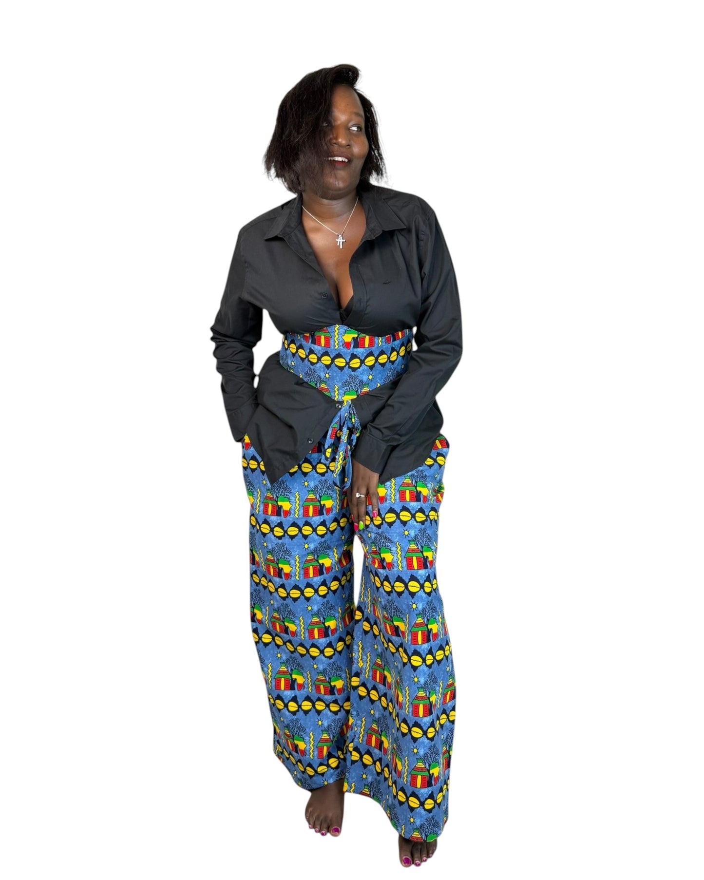 Aria Jumbo Pants — Belted Edition
