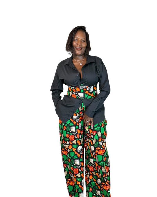 Nina Jumbo Pants — Belted Edition