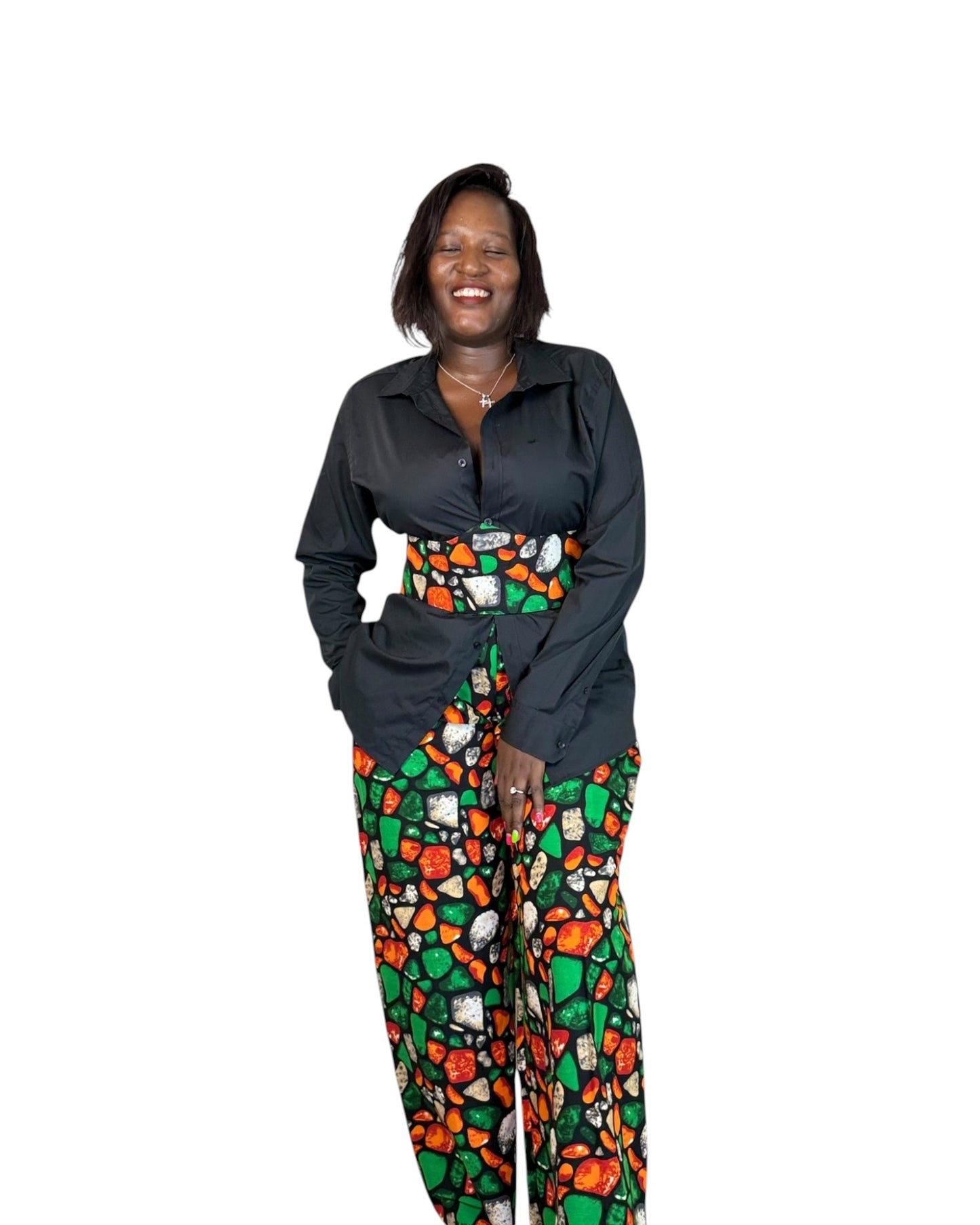 Nina Jumbo Pants — Belted Edition
