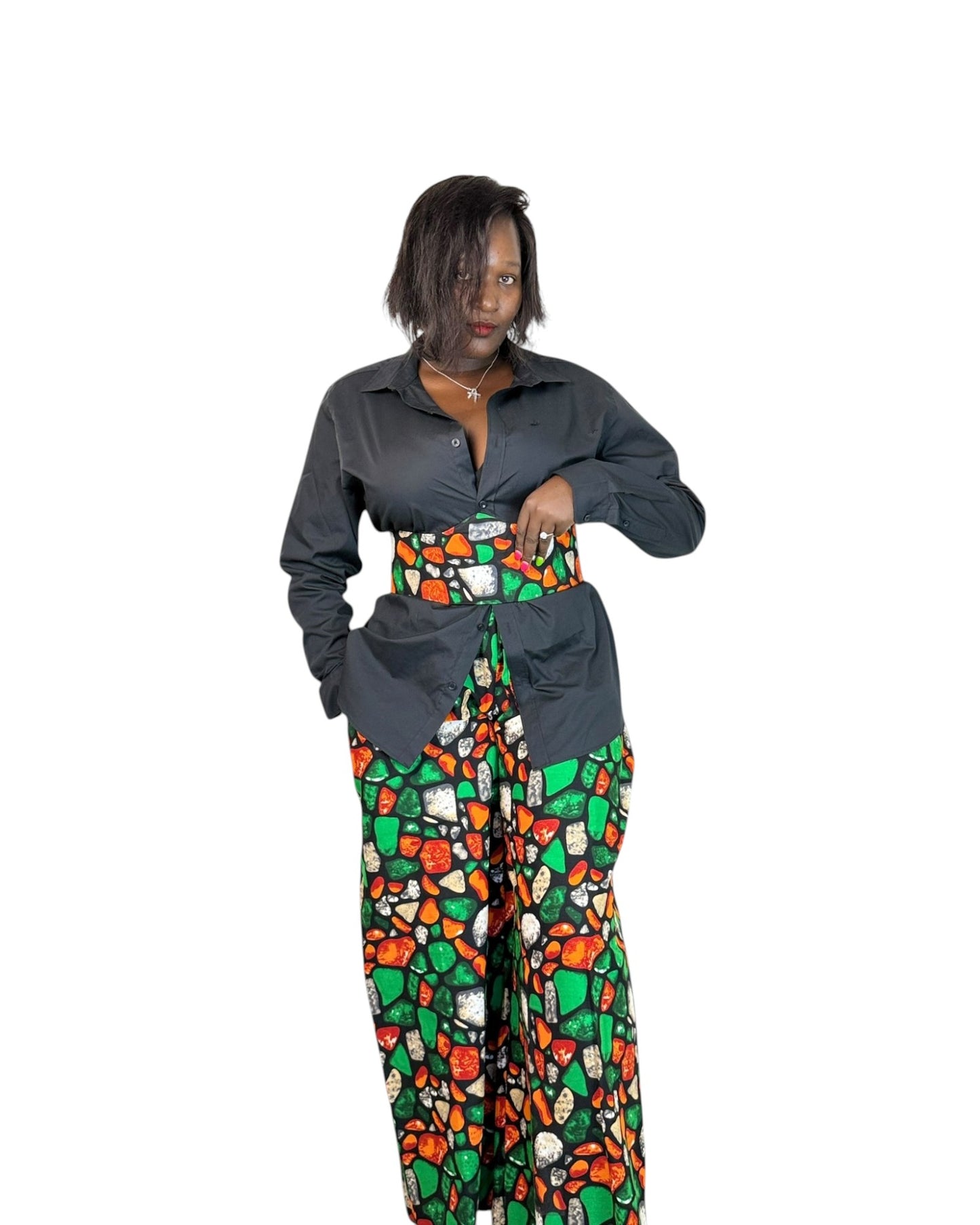 Nina Jumbo Pants — Belted Edition