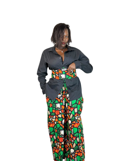 Nina Jumbo Pants — Belted Edition