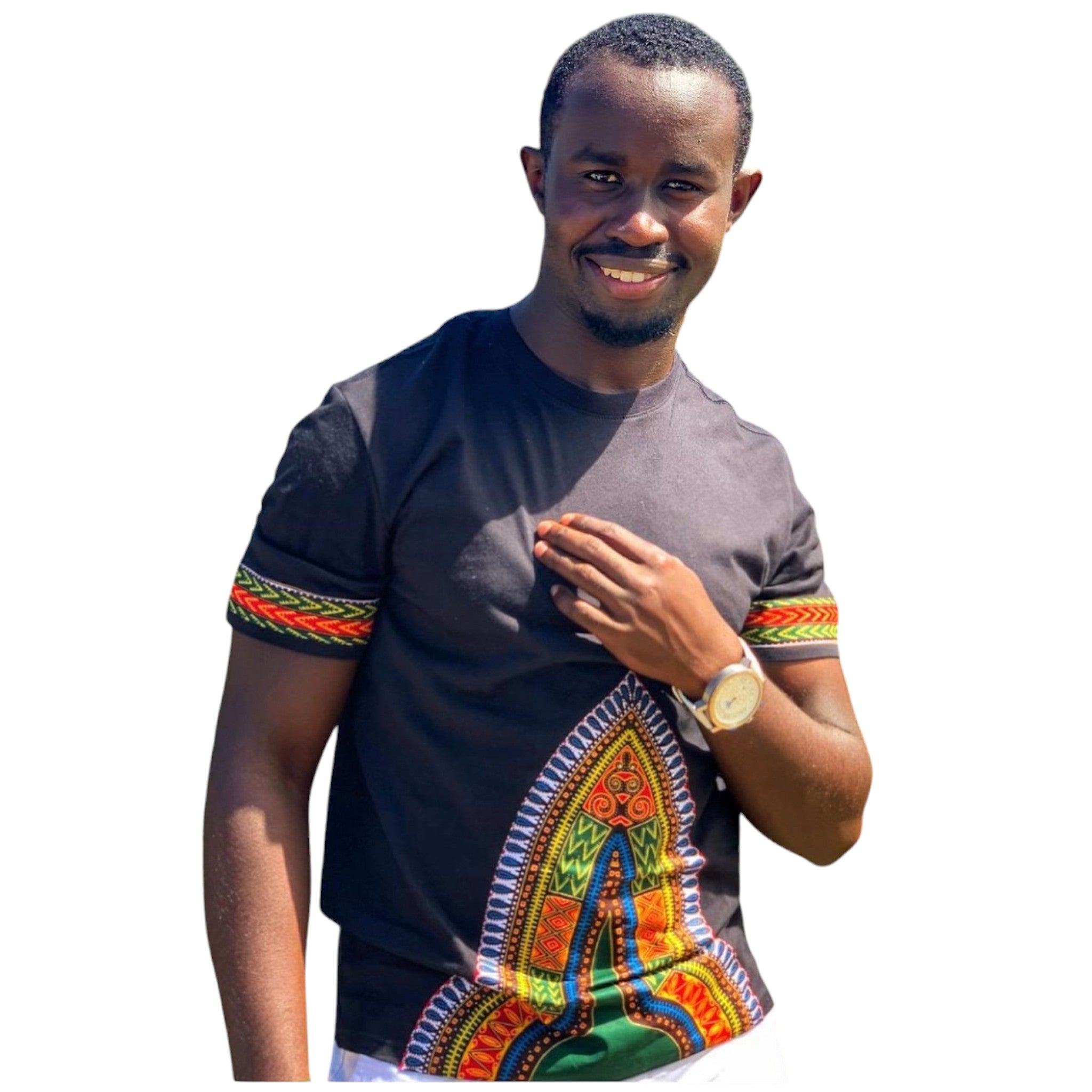 Custom Ankara T-Shirt