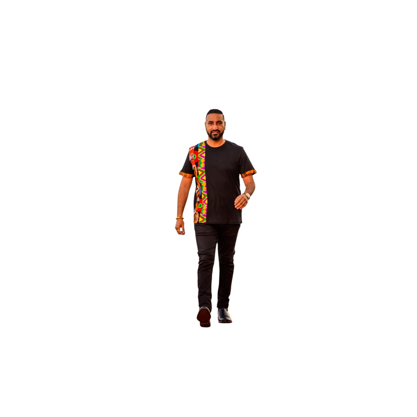 Custom Ankara T-Shirt
