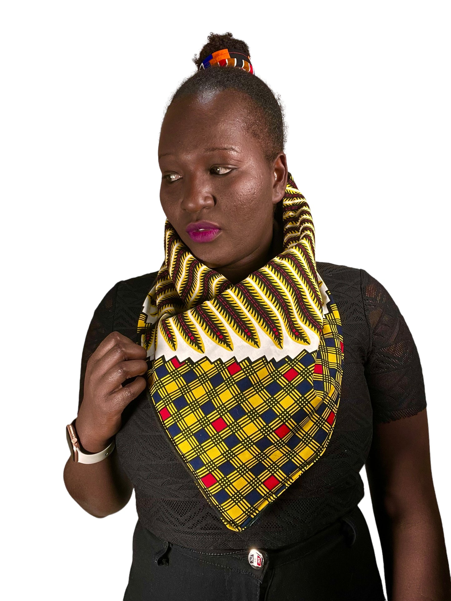 Winter Scarfs in Dark Yellow