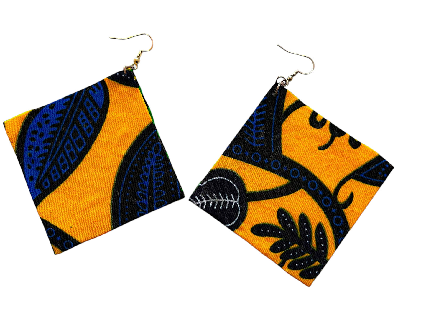 Square Earrings Infuse Vines