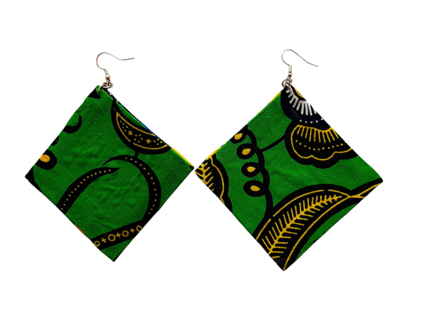 Square Earrings Infuse Vines