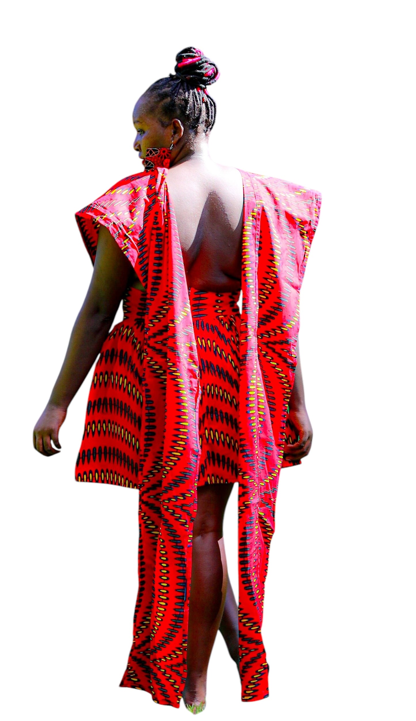 Red Infinity dress