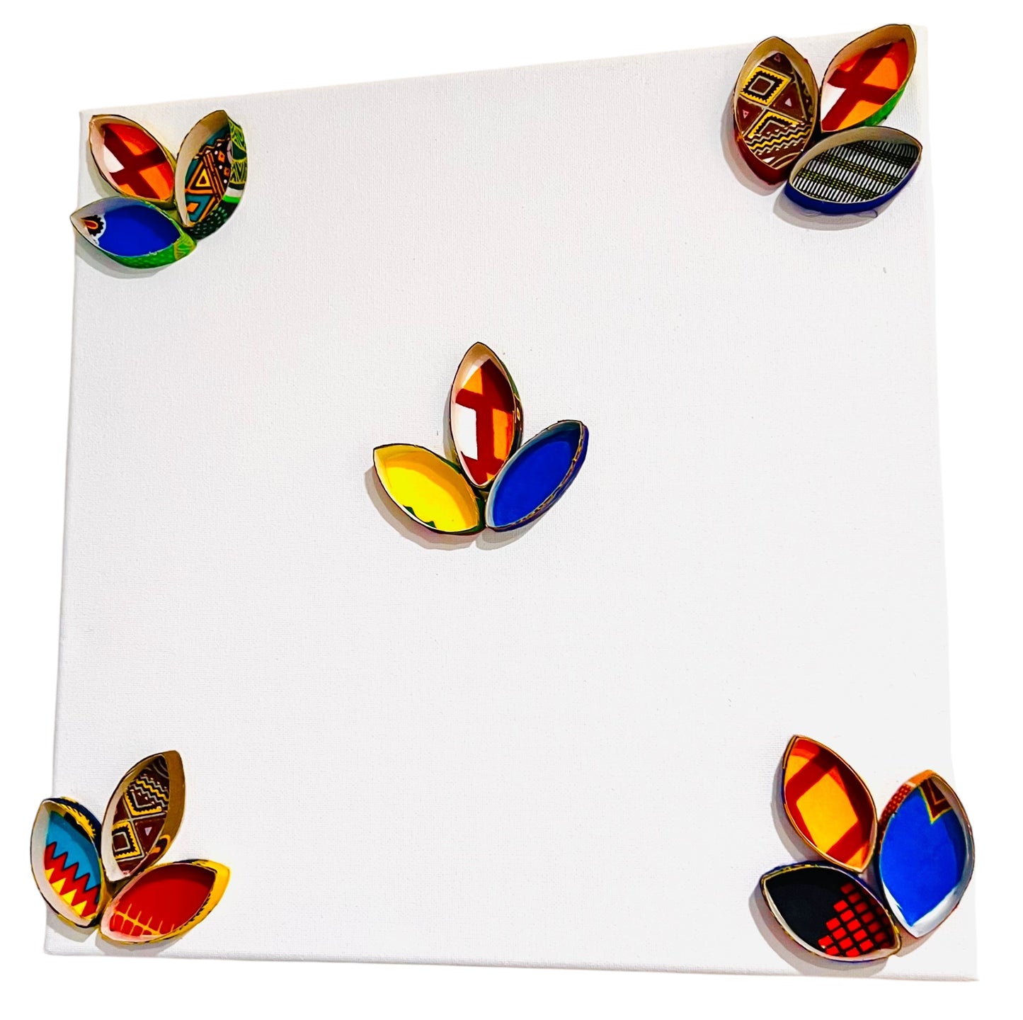 Small Fabric Art 3  – Handmade Sustainable Wall Decor