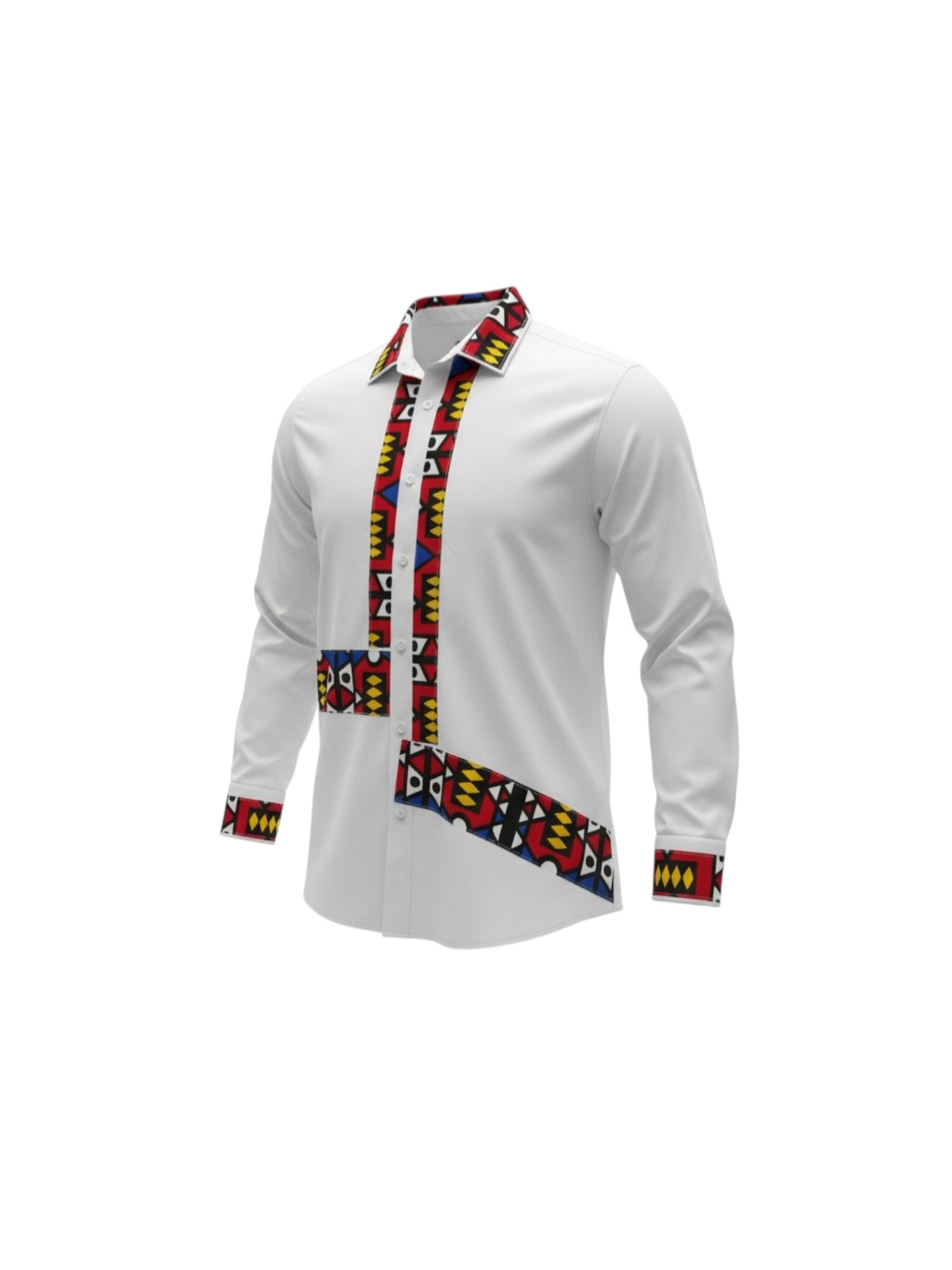 Men’s Custom Ankara Shirt
