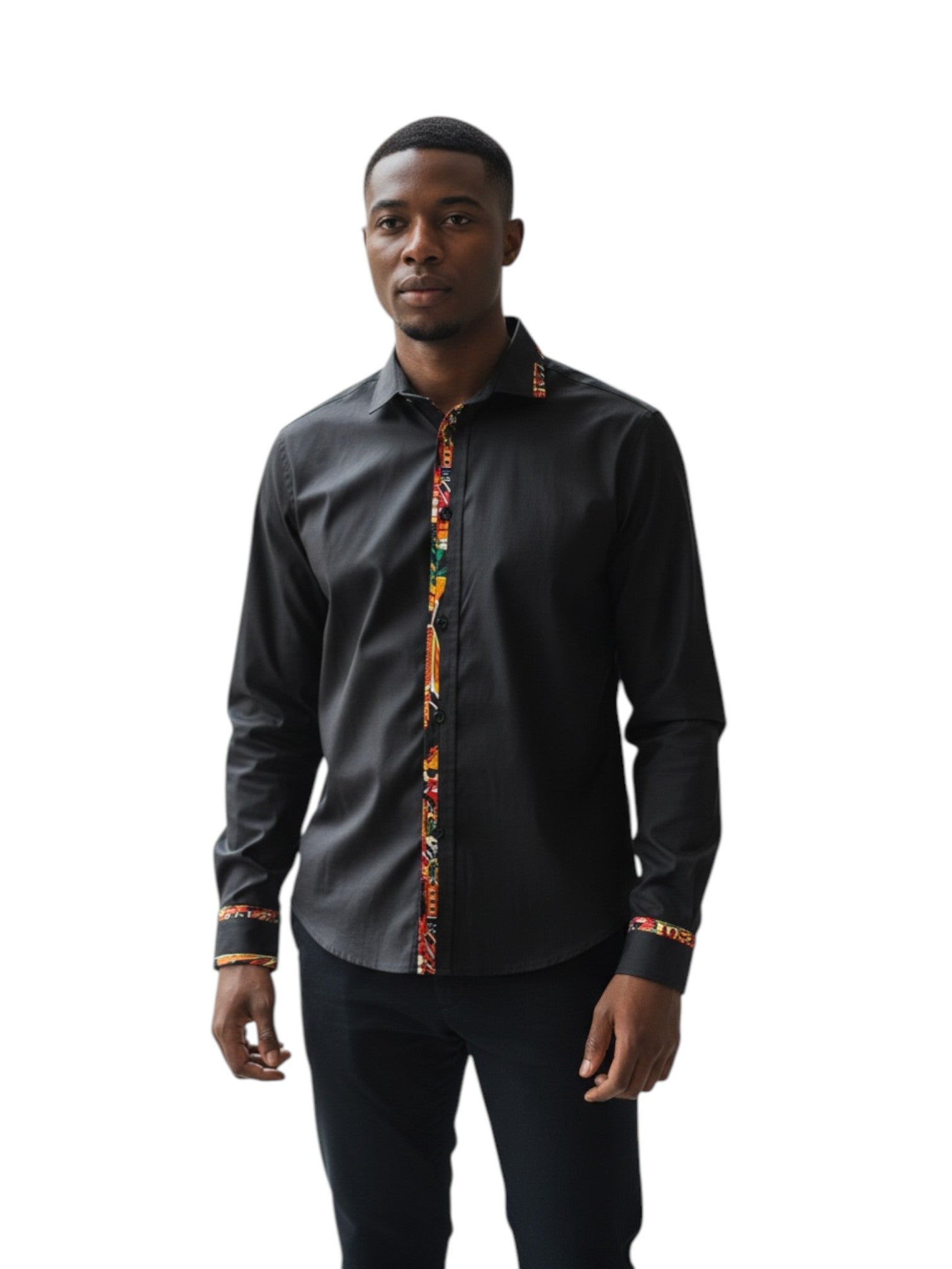 Men’s Custom Ankara Shirt