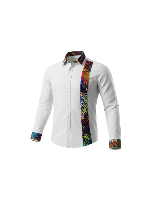 Men’s Custom Ankara Shirt
